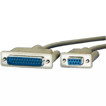 ROLINE cable de impresora 9 polos hembra - 25 polos macho 1,8m (11.01.4618)
