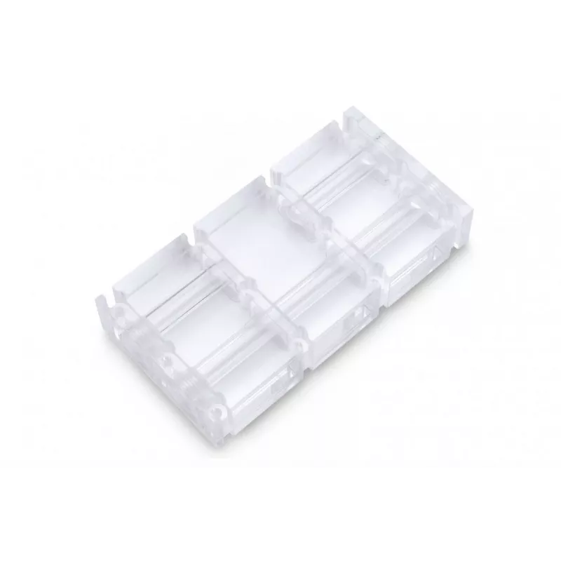 Terminal EK-Scalar Quad 2-Slot – plexi – puente para bloque de agua