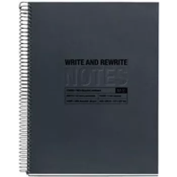 Cuaderno Miquelrius A604690 ECO Design A5 120 hojas Negro