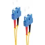 Cable de fibra óptica shiverpeaks BS77825 5 m SC OS1/OS2 amarillo (BS77825)
