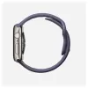 Correa Nomad Tempo Band morada de goma, compatible con smartwatch, 18 mm de ancho, muñeca 135–175 mm