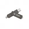 SSD portátil externo Patriot Viper PVP30 Duo Compact 1TB 1000MB/s USB A+C 3.2 Gen2 (PVP301TB28UDG)