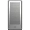 Caja de PC semitorre Cooler Master MasterFrame 600 Mesh plata — compatible con ATX/EATX, frontal 2×200mm, unidades 2,5