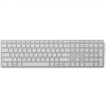 Microsoft Surface teclado (2.ª edición) – Bluetooth tamaño completo QWERTZ alemán, gris