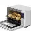 Horno compacto Caso Bake & Style 26 Touch 1500 W Plata – Mini horno para encimera, 26 cm de ancho útil