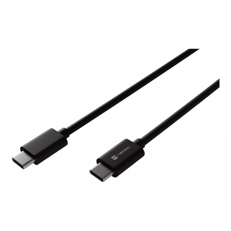 Cable USB-C a USB-C NATEC NKA-2146, 1 m, negro