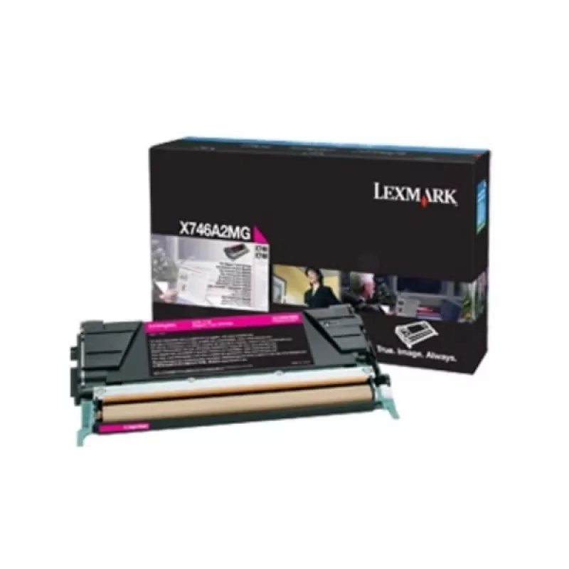 Lexmark X746A3MG - Tóner Magenta - para X746de, X748de, X748dte