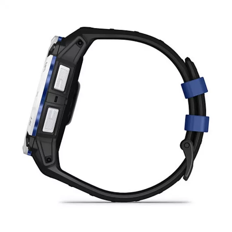 Smartwatch GARMIN Instinct 3,05 cm (1,2 pulgadas) AMOLED 45 mm 390x390 px pantalla táctil Negro Blanco GPS 4 GB 53 g correa de silicona