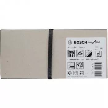 Bosch S 1122 BF, tubo, perfil, chapa gruesa, 1,8 mm