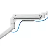 Brazo para monitor SILVERSTONE SST-ARM14 soporte VESA ajustable en altura para un monitor, Plateado