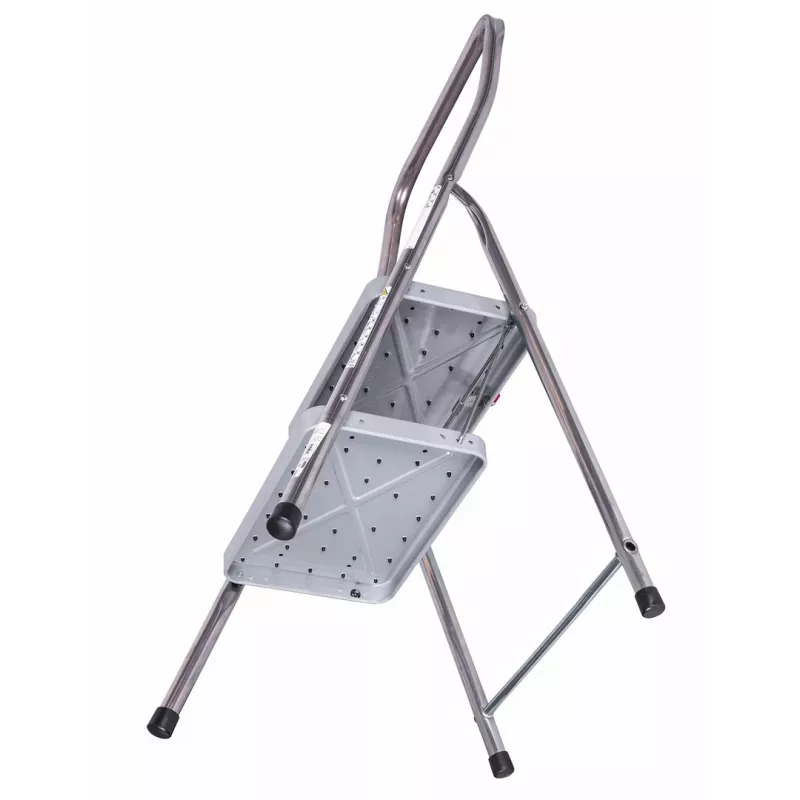 Escalera de tijera Krause Toppy XL plata