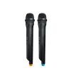 Sistema de audio PLL FM USB/SD/BT 2x karaoke FULL LED PartyBox