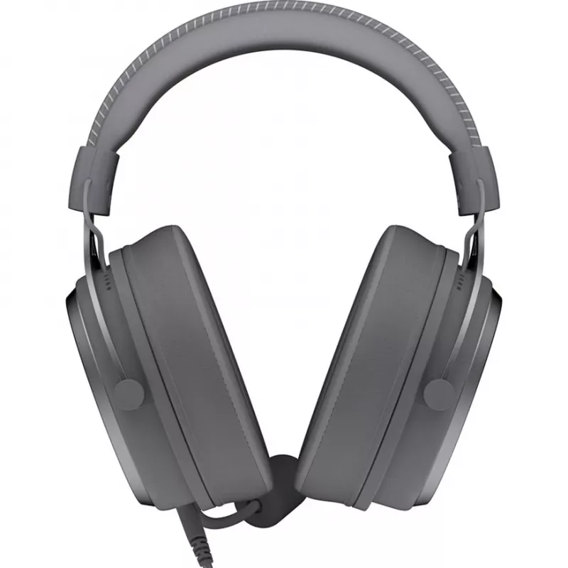 VIRO Plus USB Alt Gray, auriculares gaming gris oscuro, USB-A, jack de 3,5 mm, tarjeta de sonido USB 7.1
