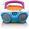 Radio portátil Lenco SCD41 multicolor