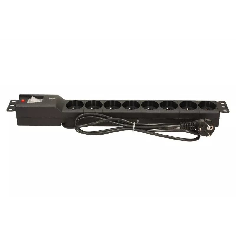 LESTAR LXARM 810 G-A K.:CZ 1,5M 19PDU negro 8 tomas de corriente AC 230 V 1,5 m