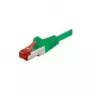 Wentronic Goobay Cable de parcheo CAT 6, S/FTP (PiMF), verde, 20 m - LSZH libre de halógenos, cobre (68296)