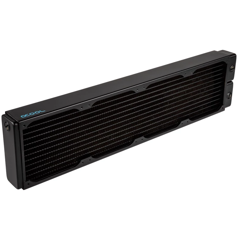 Alphacool NexXxoS V.2 XT45 Full Copper Radiador - 480mm, negro