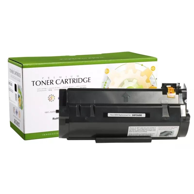 Compatible Static-Control Lexmark 502U negro, 20000 pág. (50F2U00)