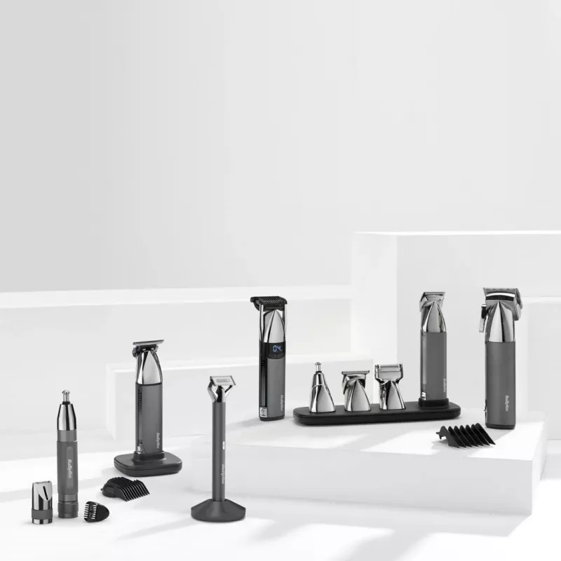 Recortadora de barba BABYLISS OT996E con cuchillas metálicas y ajustes de longitud regulables