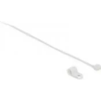 Brida con fijación por tornillo DeLOCK 18863 nailon blanco 20 mm 10 uds.