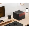 Jonsbo N4 Caja Microtower negra Caja de PC compacta de acero resistente