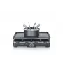 Parrilla raclette Severin RG 2347 8 personas 1400 W negra