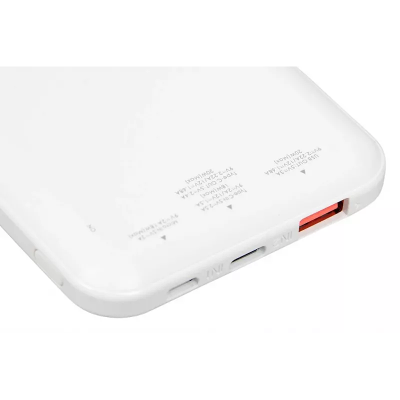 Batería externa portátil IBOX IPB10 10000 mAh, Li-Ion, Quick Charge 3.0, salidas USB-C y USB-A, 20W PD