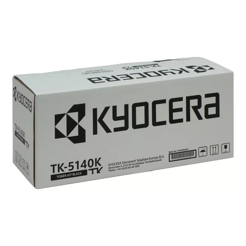 Cartucho de tóner KYOCERA TK-5140K 1 ud. original negro