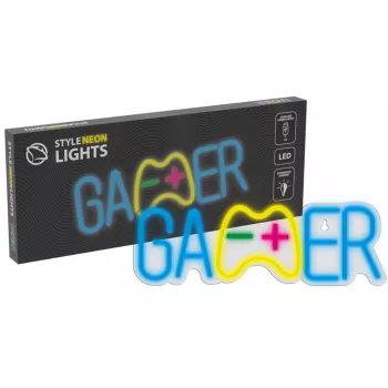 Luz de neón LED MANTA SNL62MT GAMER RGB con cambio de color - tira LED gaming RGB
