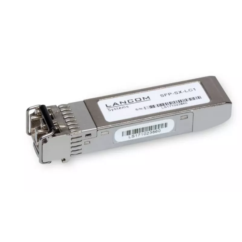 Lancom SFP-SX-LC1 - Módulo transceptor SFP (Mini-GBIC) - 1GbE - 1000Base-SX - LC multimodo - hasta 550 m - 850 nm (pack de 10)