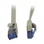 Latiguillo RJ45 - CAT6A 500 MHz - 1,5 m - gris - U/FTP - plano - AWG32 - Synergy 21