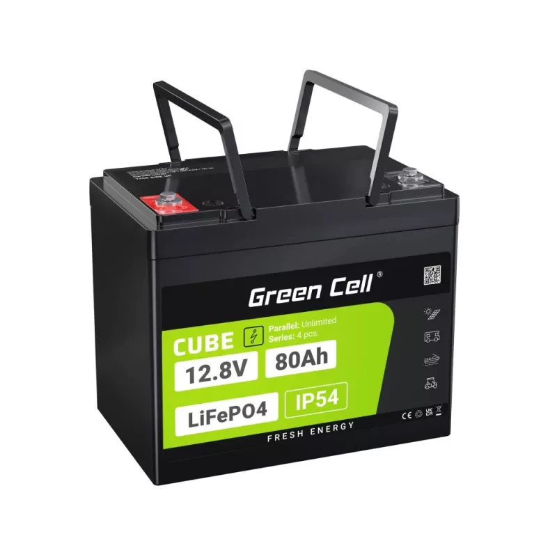 Batería para SAI Green Cell LFPGC12V80AH litio-hierro-fosfato (LiFePO4) 12,8 V