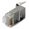 Conector de cable RJ45 gris Digitus X-ML-6F-OD-IMP macho 100 uds.