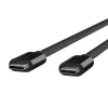 Cable USB-C a USB-C Belkin F2CD084bt0.8MBK 0,8 m 40 Gbit/s negro