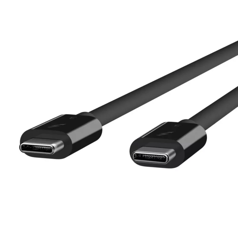 Cable USB-C a USB-C Belkin F2CD084bt0.8MBK 0,8 m 40 Gbit/s negro