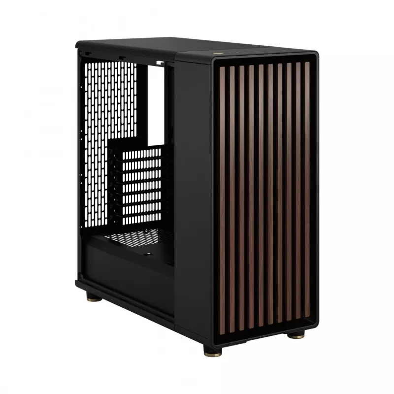 Caja de PC Fractal Design North torre midi negra