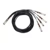Cable InfiniBand/Fibra óptica Cisco QSFP-4SFP25G-CU3M 3 m 4xSFP25G Negro