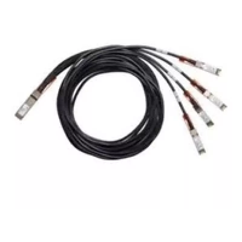 Cable InfiniBand/Fibra óptica Cisco QSFP-4SFP25G-CU3M 3 m 4xSFP25G Negro