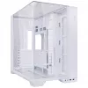 Caja de PC Lian Li 011 Vision Compact torre blanca