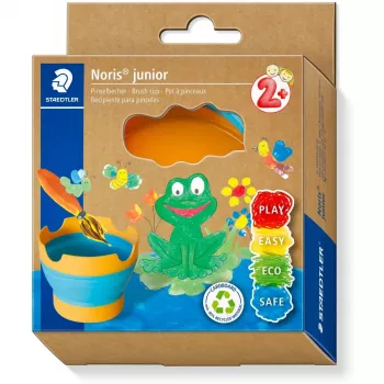 Vaso de agua Staedtler Noris junior BK 8767 40 BK para acuarela, negro