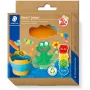 Vaso de agua Staedtler Noris junior BK 8767 40 BK para acuarela, negro