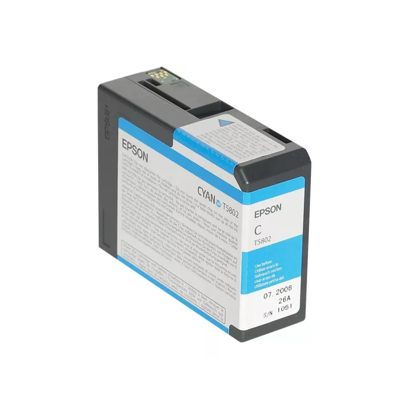 Epson Singlepack cian T580200, cian, 80 ml, 1 ud.