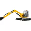 Excavadora BRUDER Cat miniexcavadora 2456