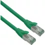 Helos Cable de conexión 363718, de RJ-45 a RJ-45, Cat.6a S/FTP (cable en bruto Cat.7), 1 m, verde