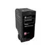 Lexmark - alto rendimiento - magenta - original - cartucho de tóner LCCP, LRP - para Lexmark CX725de, CX725dhe, CX725dthe (84C2HM0)
