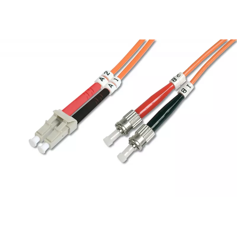 Cable de red de fibra óptica multimodo - LC - ST - 10 m - I-VH - OM2 - LC - ST