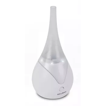 Difusor de aroma Stylies Luna blanco — difusor ultrasónico, Ø 10 cm, alto 215 mm, 6 W, 220 g