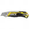 Cúter Stanley FMHT10592-0 negro acero inoxidable amarillo 18 mm de ancho 165 mm de longitud