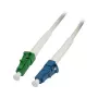 Latiguillo de fibra óptica monomodo 1,5 m LC-LC (APC8Grad) - 9/125u - bisel - G657.A2 - Synergy21 -
