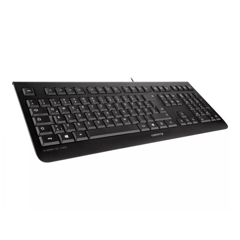 Cherry KC 1000 - Teclado - Nórdico - Negro